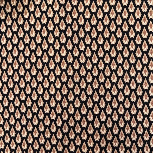 Jules & Leopold Geometric Print Wide Leg Pants Black Gold Beige Size Large - Picture 2 of 12